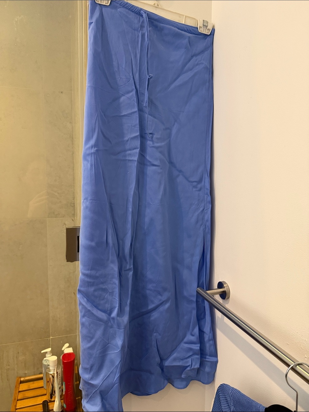 Madewell Blue Midi Skirt